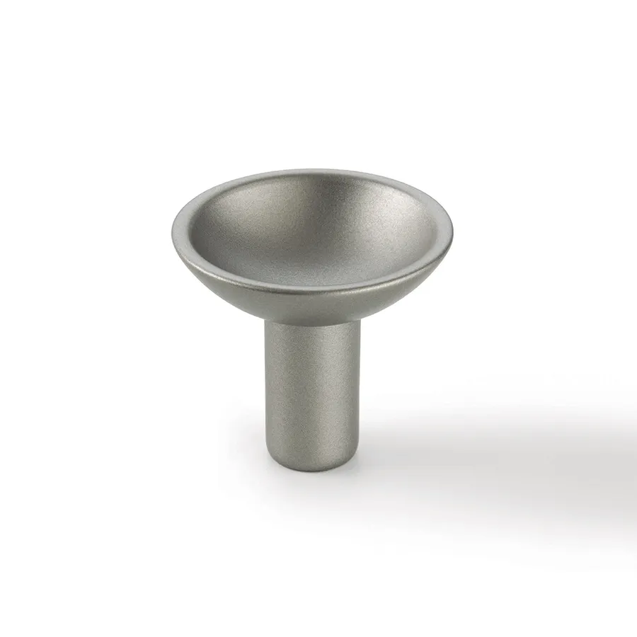 Furniture Knob H1725 - Silver Matt