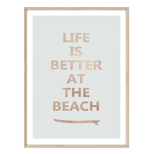 Life is Better at the Beach (pale blue)