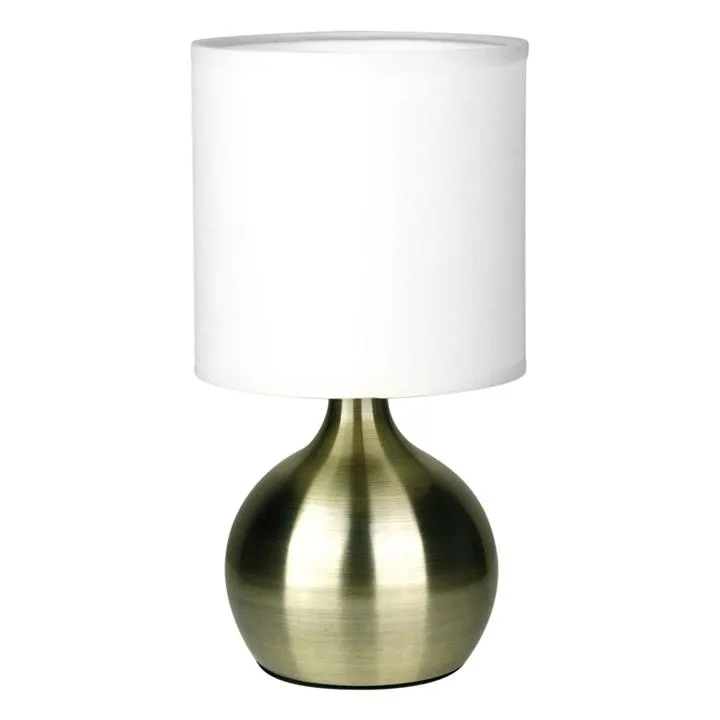 Lotti Table Lamp, Antique Brass