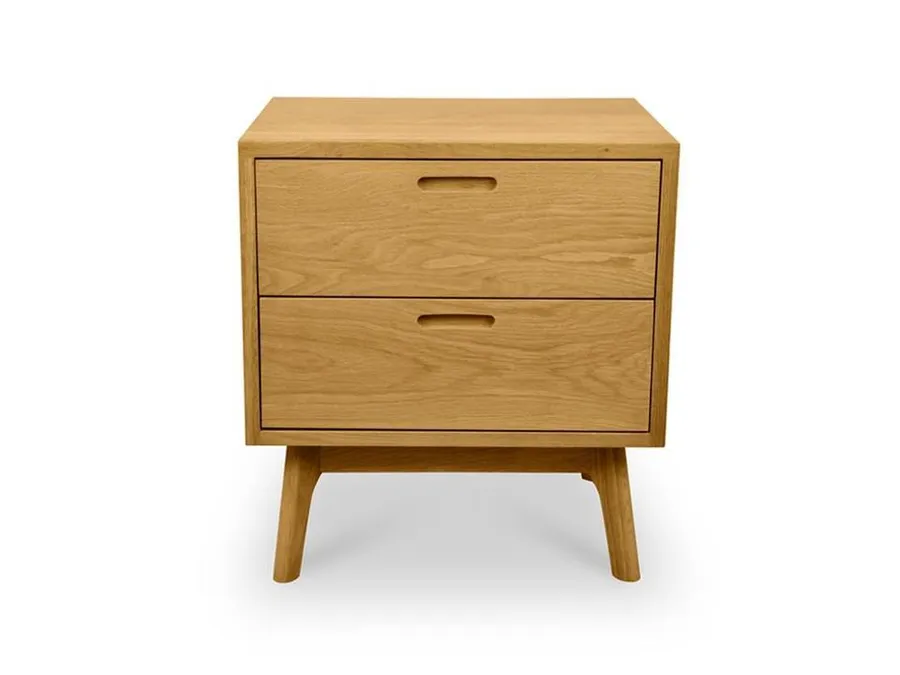 Johan Bedside Table - Natural Oak by Interior Secrets - AfterPay Available