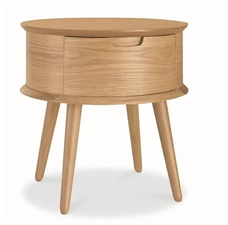 Asta Scandinavian Lamp Side Table - Natural by Interior Secrets - AfterPay Available