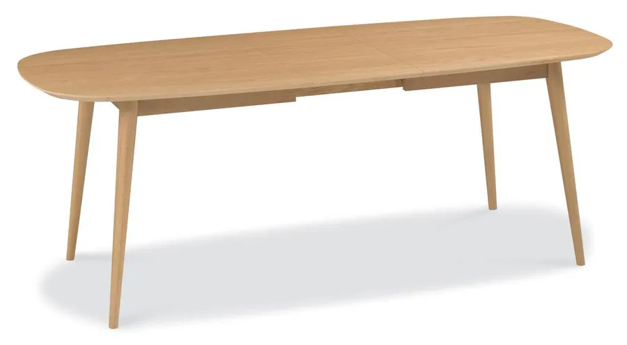 Johansen Extendable Oak Dining Table - Natural by Interior Secrets - AfterPay Available