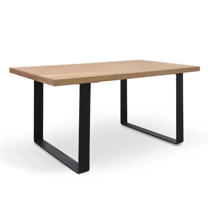 Dalton Reclaimed Elm Wood 1.7m Dining Table - Rustic Natural by Interior Secrets - AfterPay Available