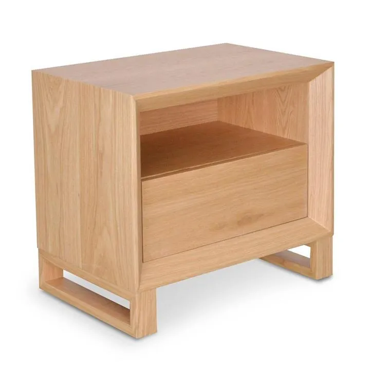 Jaxson Bedside Table - Natural Oak by Interior Secrets - AfterPay Available