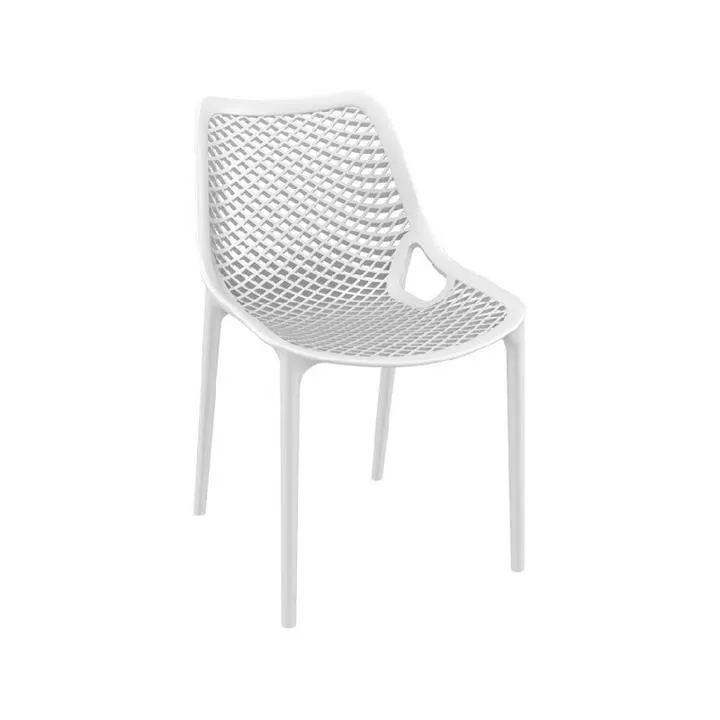 Aro Indoor / Outdoor Dining Chair - White by Interior Secrets - AfterPay Available