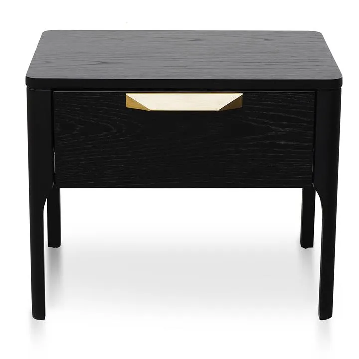 Allison Wooden Bedside Table - Black by Interior Secrets - AfterPay Available
