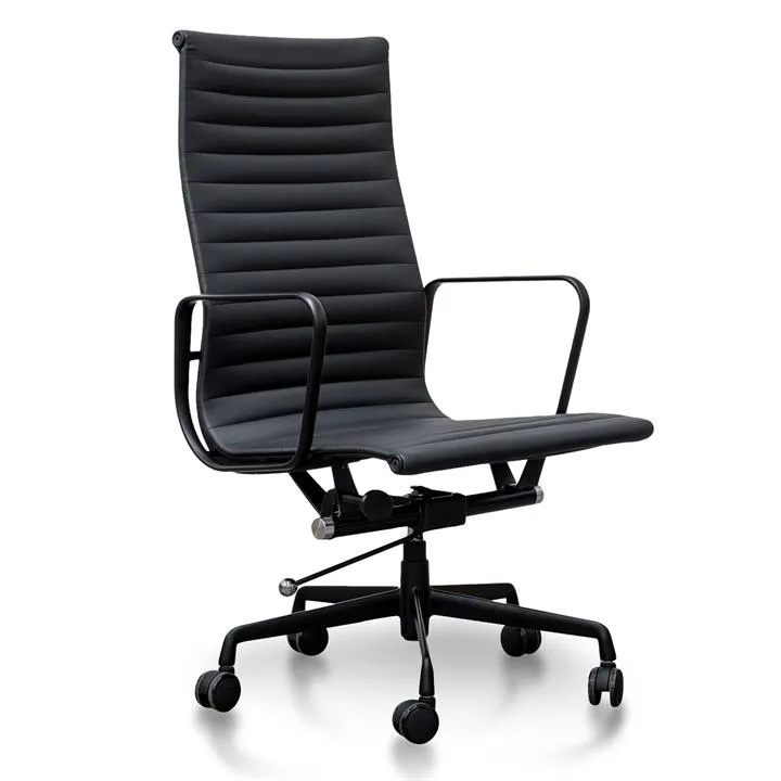 Floyd High Back Office Chair - Full Black by Interior Secrets - AfterPay Available