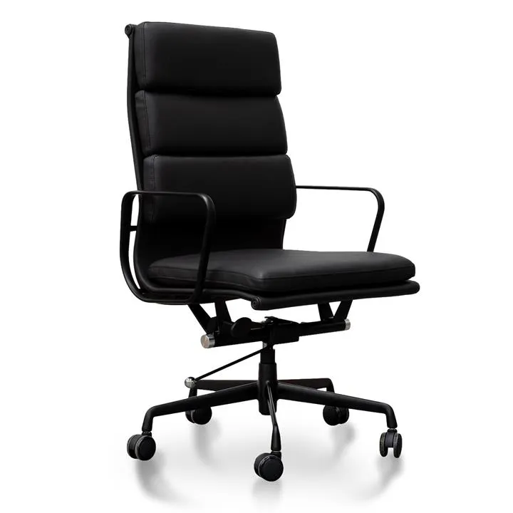 Ashton High Back Office Chair - Full Black by Interior Secrets - AfterPay Available