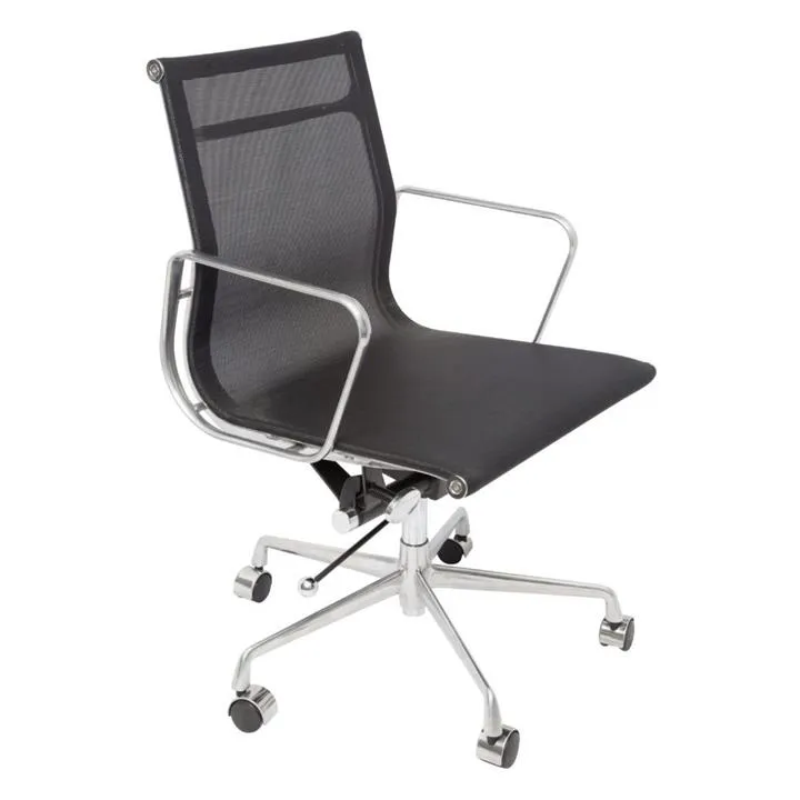 Agency Mesh Boardroom Office Chair - Black by Interior Secrets - AfterPay Available