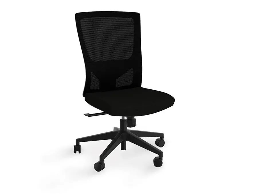 Optic Mesh Ergonomic Office Chair - Black by Interior Secrets - AfterPay Available