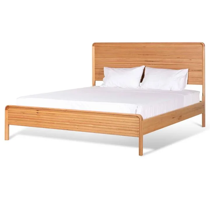 Amparo Queen Bed Frame - Messmate by Interior Secrets - AfterPay Available