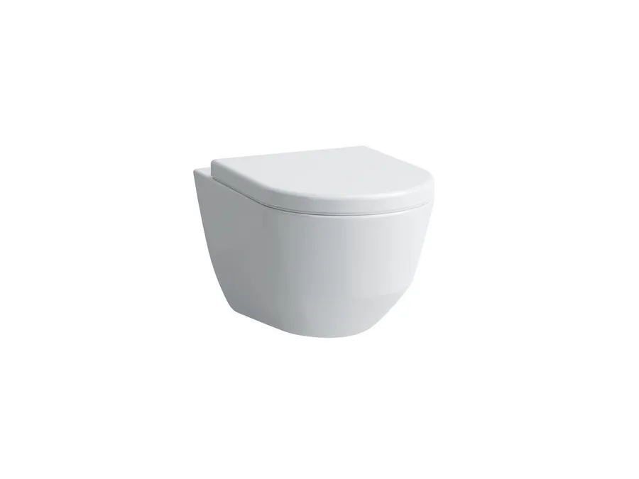 LAUFEN Pro A Rimless Wall Hung Pan and Soft Close Quick Release Seat