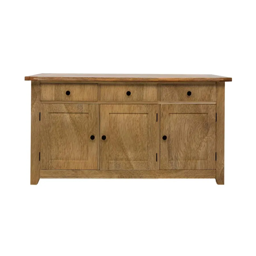 Mango Creek 3 Door Buffet 160cm in Clear