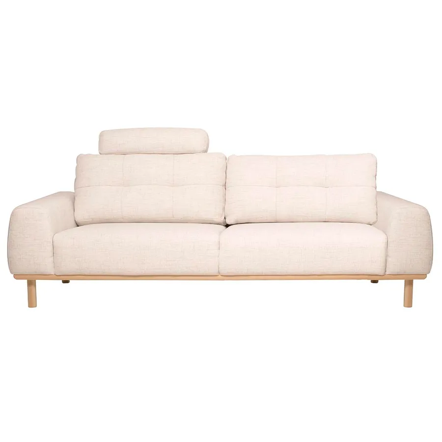 Stratton 3 Seater Sofa in Cloud White Sand
