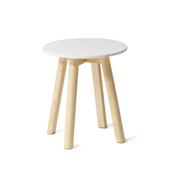 Enkel Oval Marble Side Table - Natural by Interior Secrets - AfterPay Available