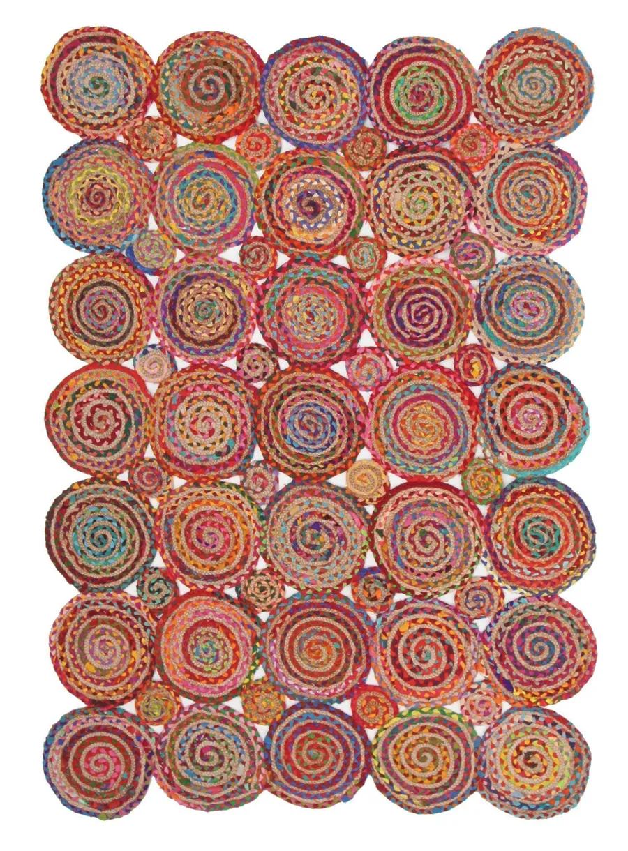Atrium POP Cotton and Jute Rug Multi