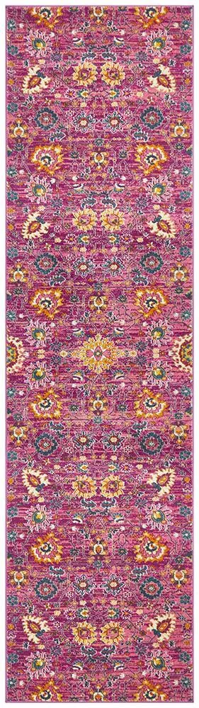 Babylon 210 Fuchsia Runner Rug