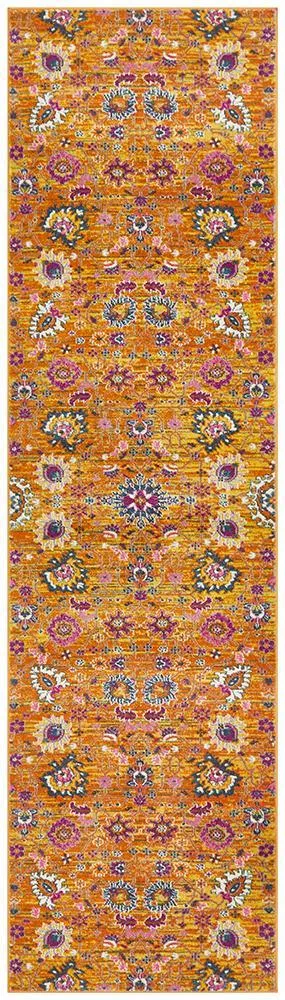 Babylon 210 Rust Runner Rug
