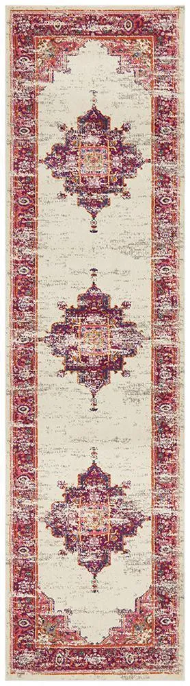 Babylon 211 Pink Runner Rug