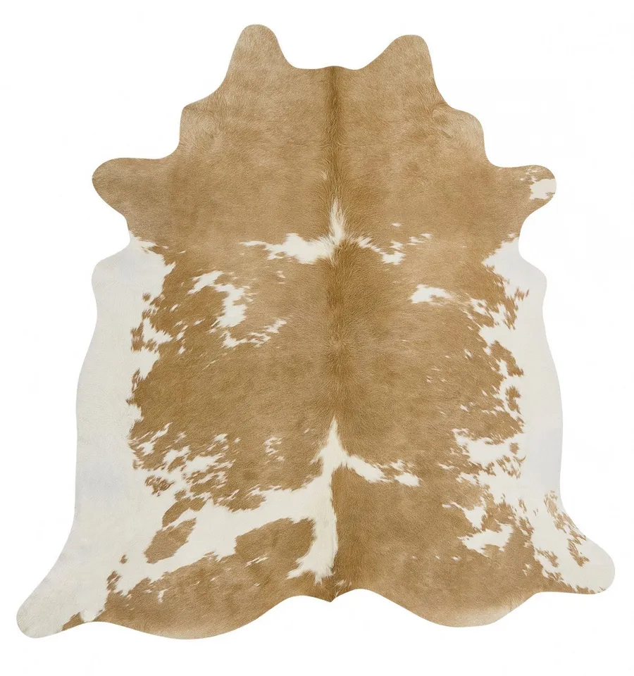 Cow Hide Beige White