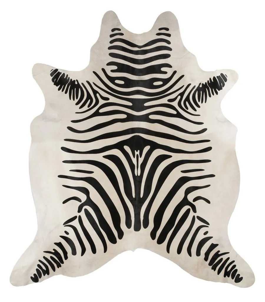 Premium Brazilian Cowhide Zebra