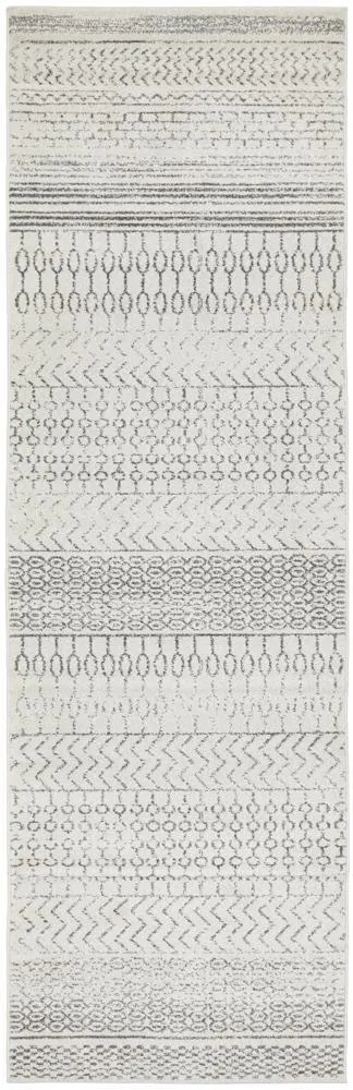Chrome Harper Silver Runner Rug