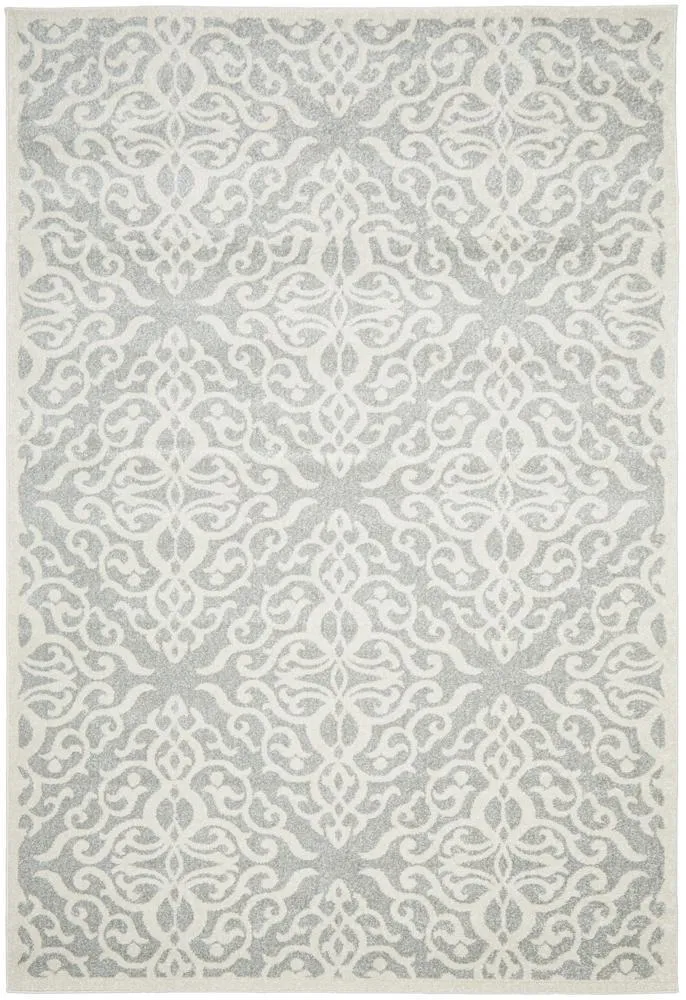 Chrome Lydia Silver Rug