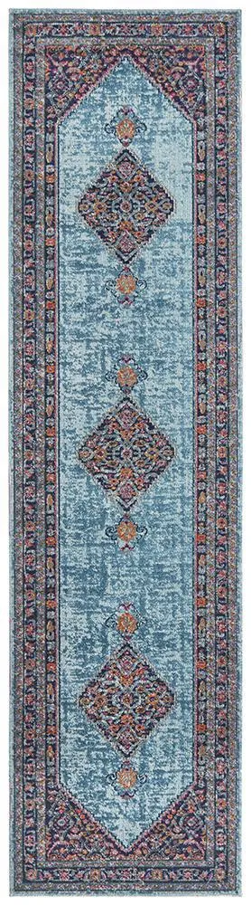 Eternal 910 Blue Runner rug