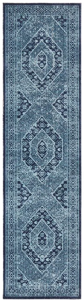 Eternal 912 Blue Runner Rug