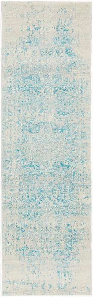 Evoke 253 White Blue Runner