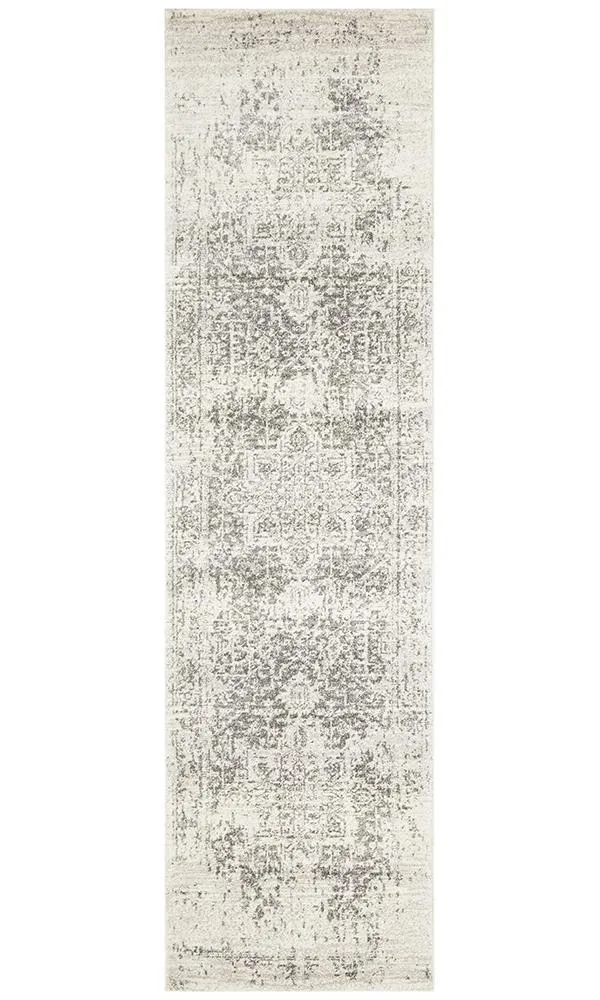 Evoke 253 White Silver Runner