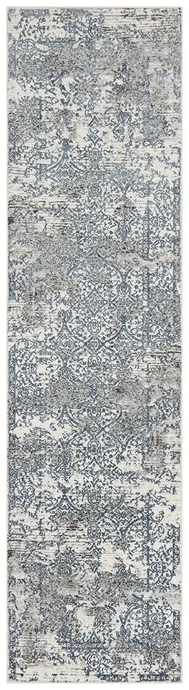 Kendra 1734 White - Runner Rug