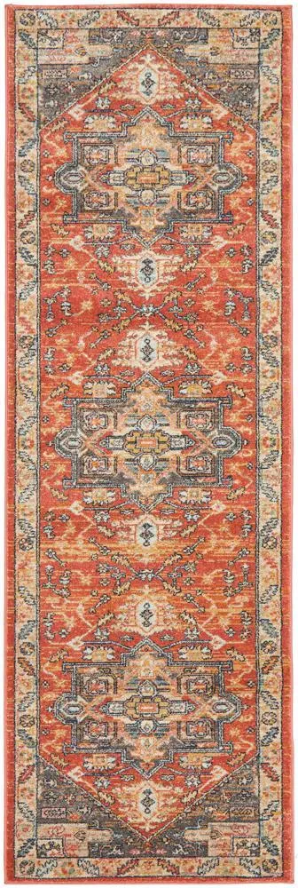 Legacy 850 Terracotta Runner Rug