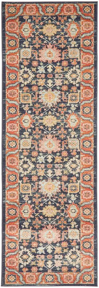 Legacy 860 Navy Runner Rug