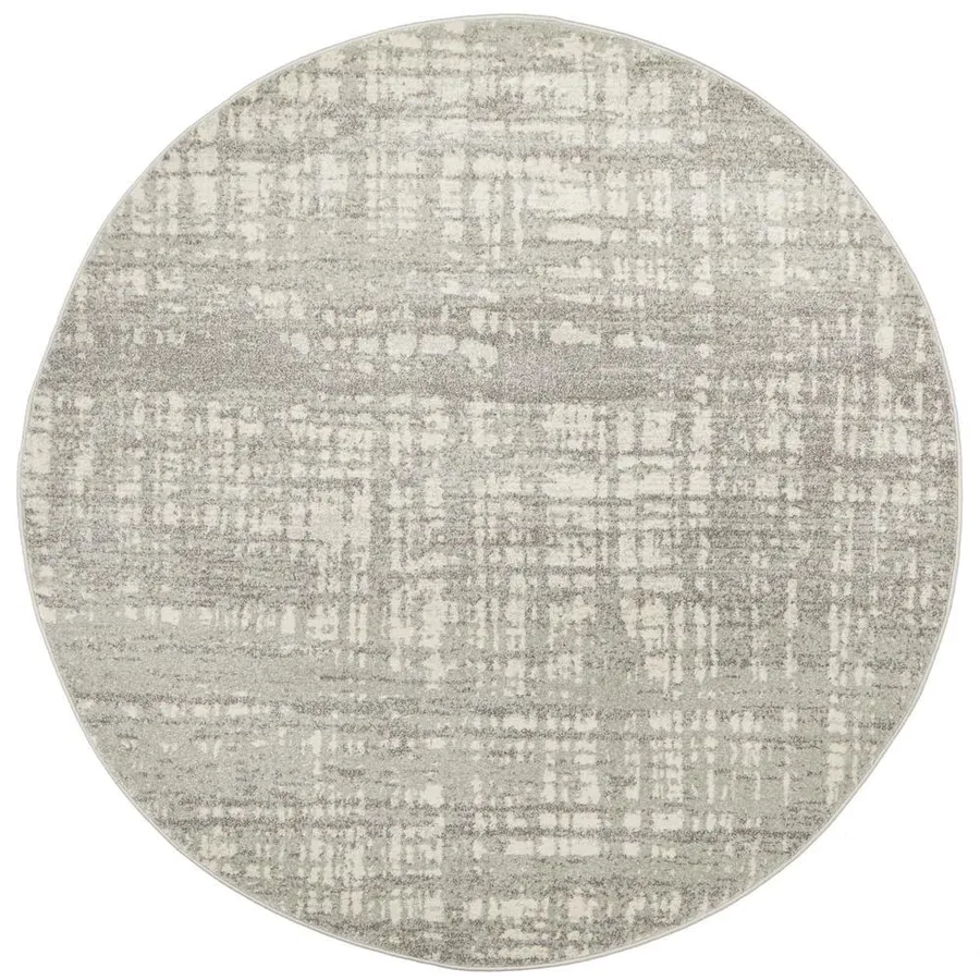 Mirage 354 Silver Round Rug