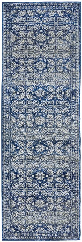 Mirage 358 Navy Runner Rug