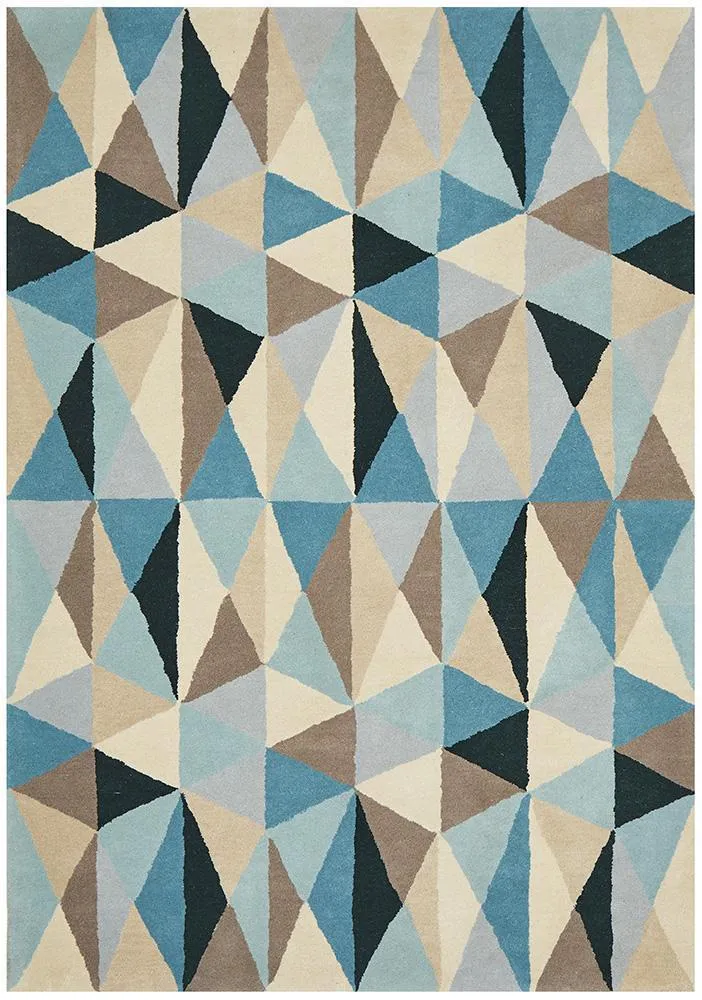 Matrix 901 Turquoise Rug