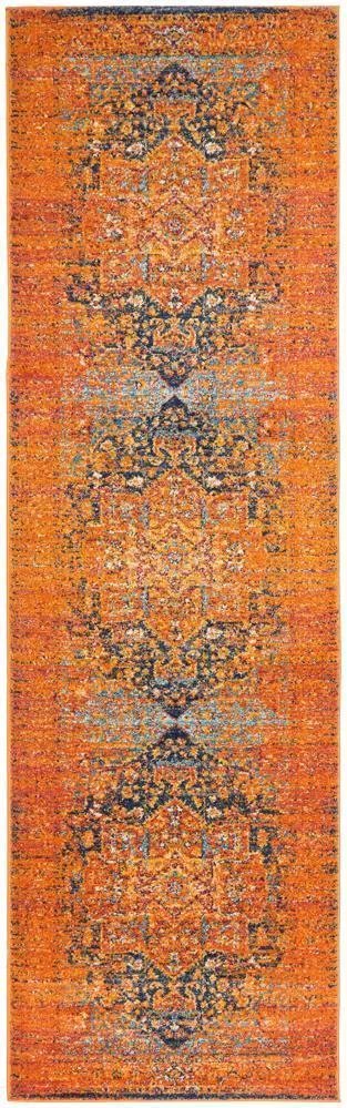 Radiance 400 Rust Runner Rug