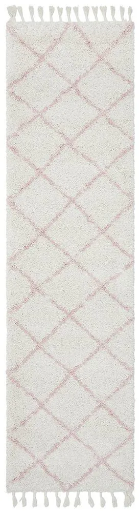 Saffron 22 Pink Runner Rug
