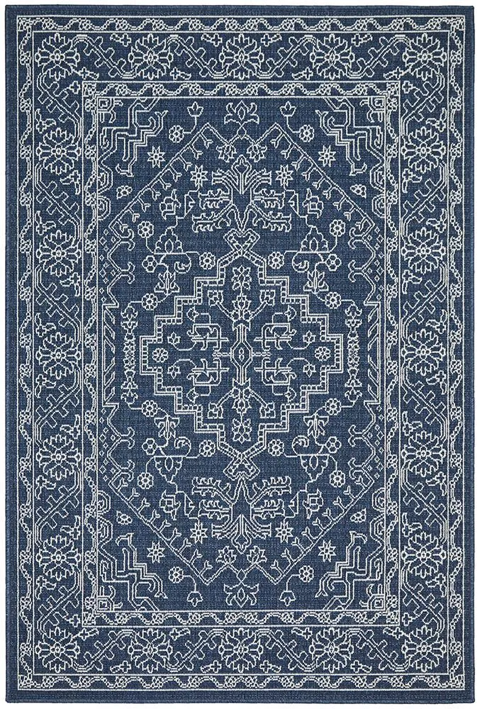 Seaside 5555 Navy Rug