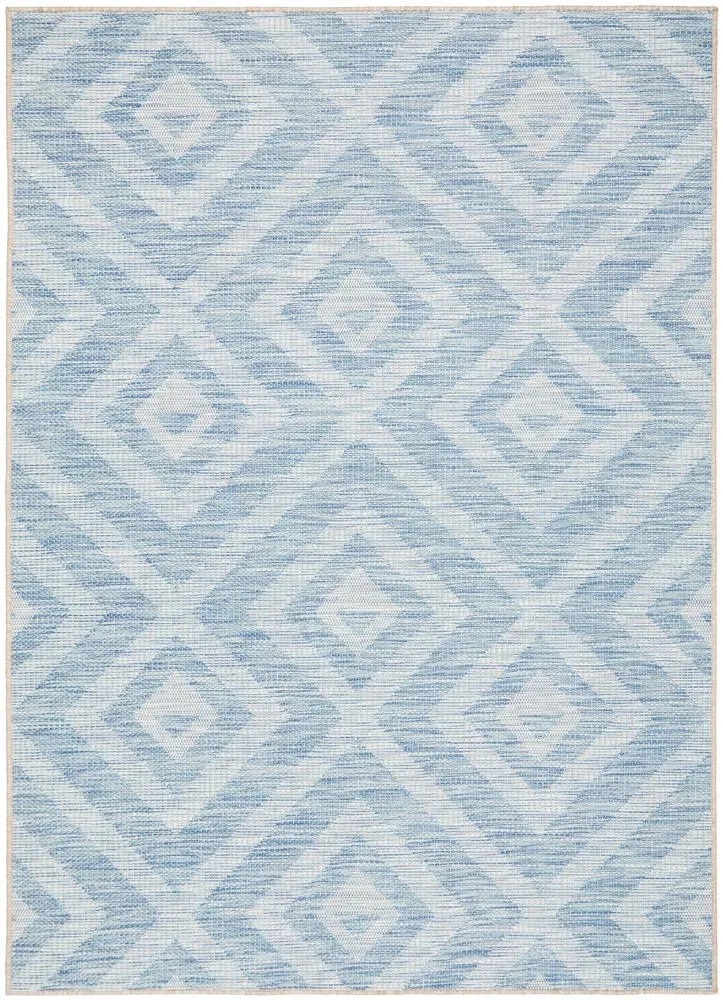 Rug Culture Terrace 5504 Blue Runner Rug