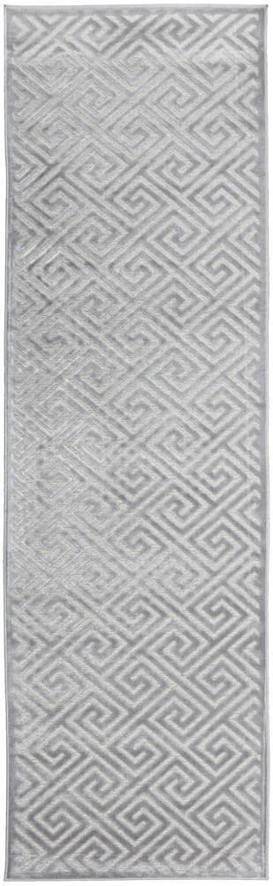 York Alice Silver Runner Rug