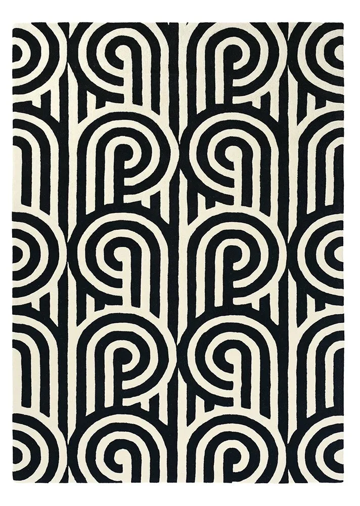 Florence Broadhurst Turnabouts Black 039205