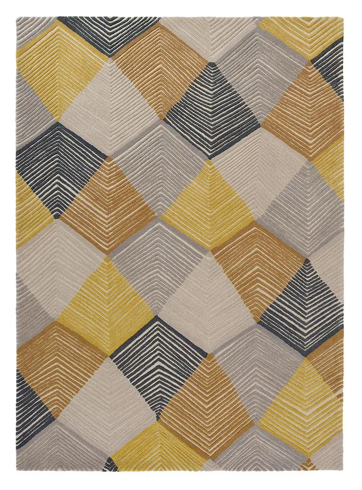 Harlequin Rhythym Saffron 40906