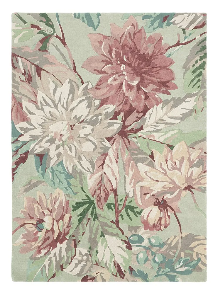 Sanderson Dahlia & Rosehip Mulberry