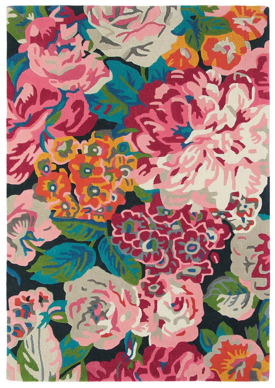Sanderson Rose & Peony Cerise