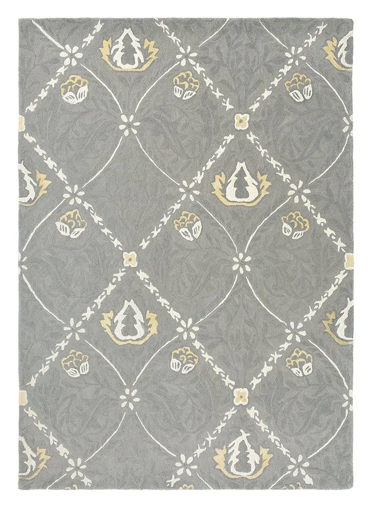 Pure Trellis Lightish Grey 029104