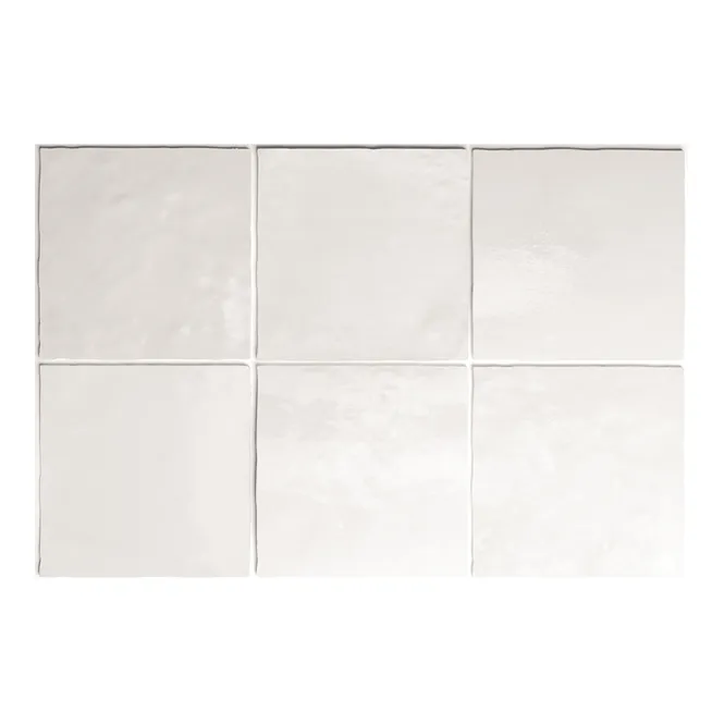 Artisan White Square tile