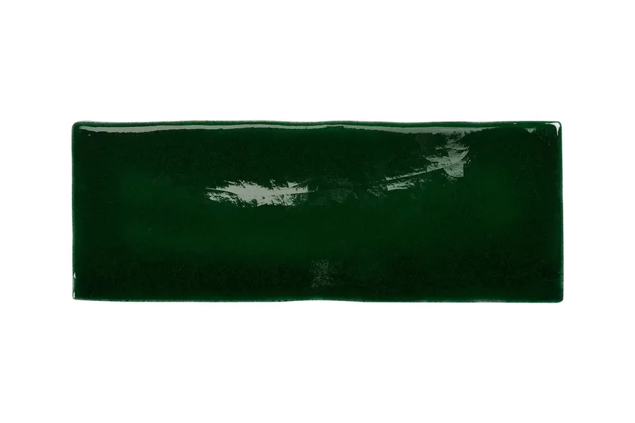 Blackwater Green Ceramic Crackle Gloss Tile