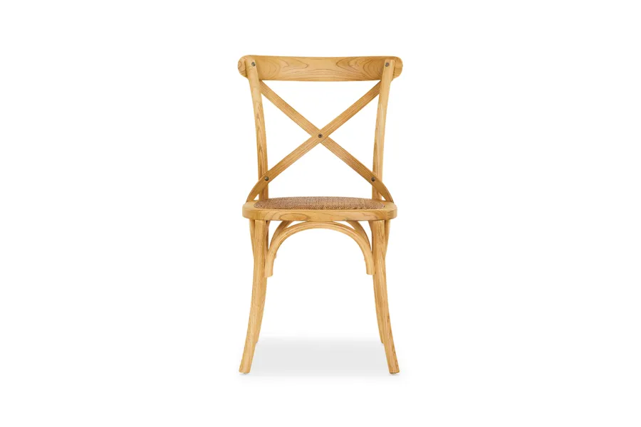 Arabelle Classic Dining Chair, Oak, by Lounge Lovers